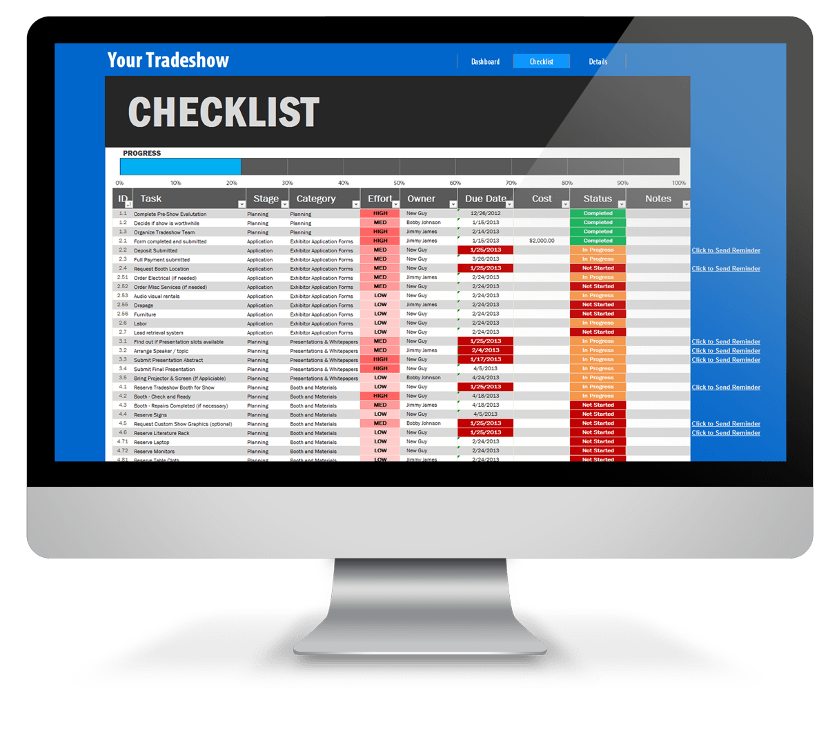 Requirements Checklist Excel Samples / 13+ Checklist Templates Word