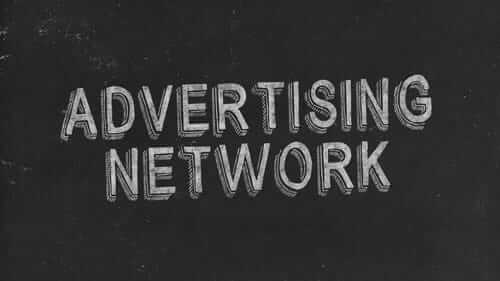 Advertising Network Black Image