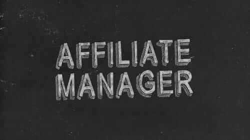 Affiliate Manager Black Image