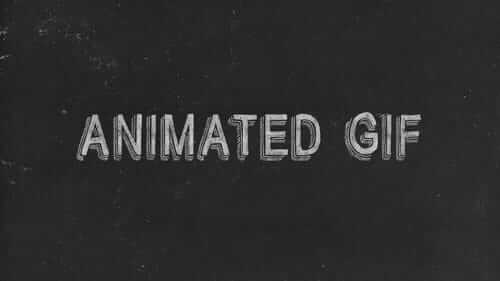 Animated GIF Black Image
