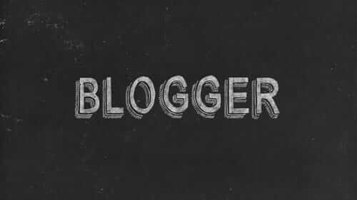 Blogger Black Image