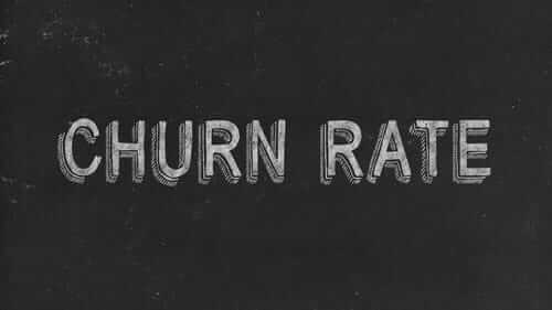 Churn Rate Black Image