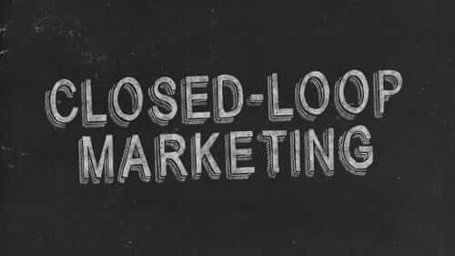 Closed-Loop Marketing Black Image