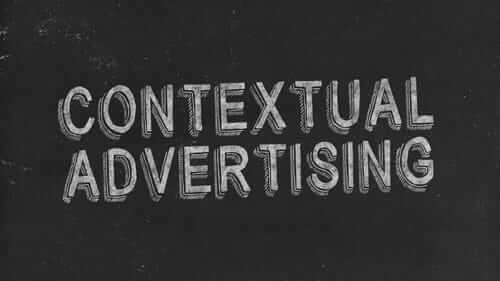 Contextual Advertising Black Image