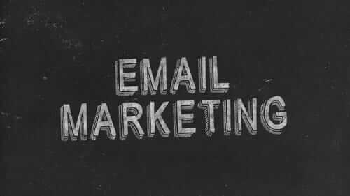 Email Marketing Black Image