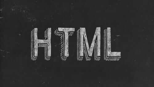 HTML Black Image