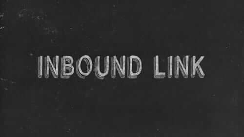 Inbound Link Black Image