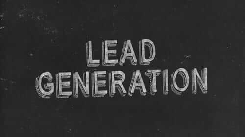 Lead Generation Black Image