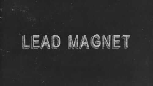 Lead Magnet Black Image