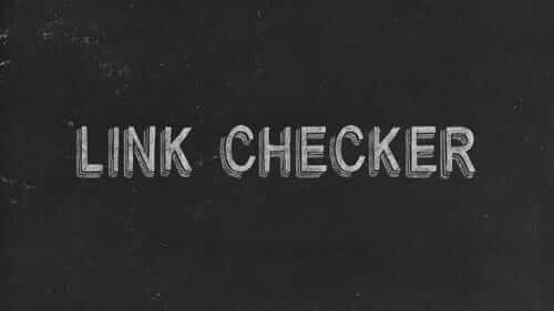 Link Checker Black Image
