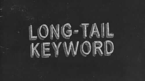 Long-Tail Keyword Black Image
