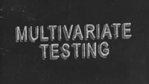 Multivariate Testing Black Image