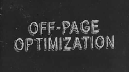 Off-Page Optimization Black Image