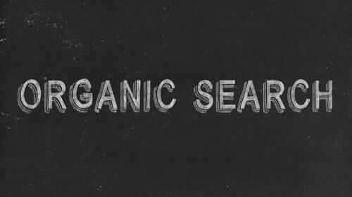 Organic Search Black Image