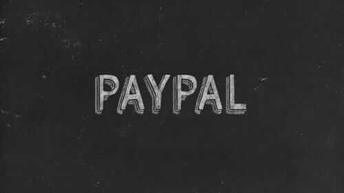PayPal Black Image