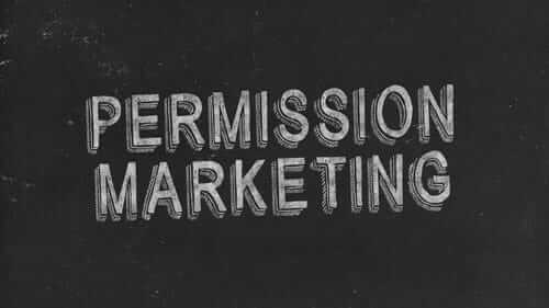 Permission Marketing Black Image