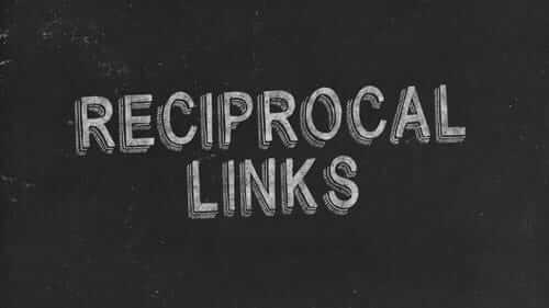 Reciprocal Links Black Image