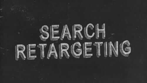 Search Retargeting Black Image