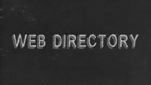 Web Directory Black Image