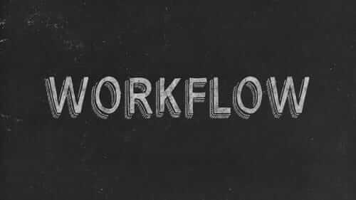 Workflow Black Image