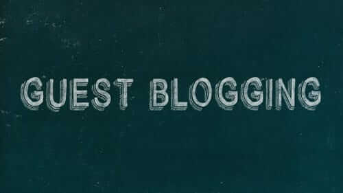Guest Blogging Green Image