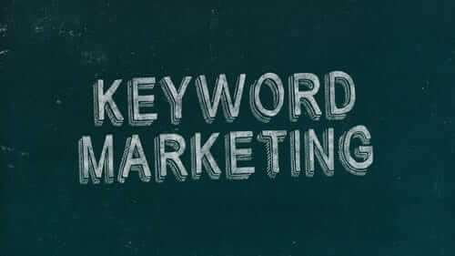 Keyword Marketing Green Image