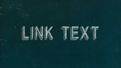 Link Text Green Image