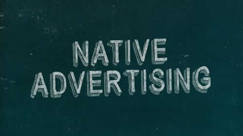 Native Advertising Green Image