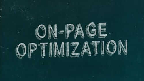 On-Page Optimization Green Image