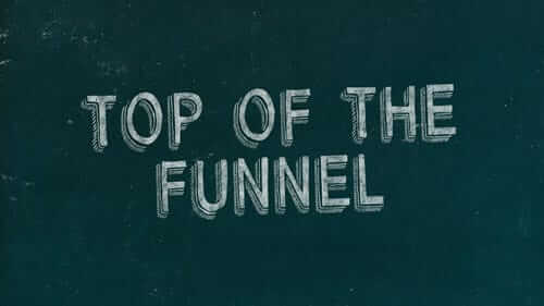 Top of the Funnel Green Image
