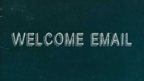 Welcome Email Green Image