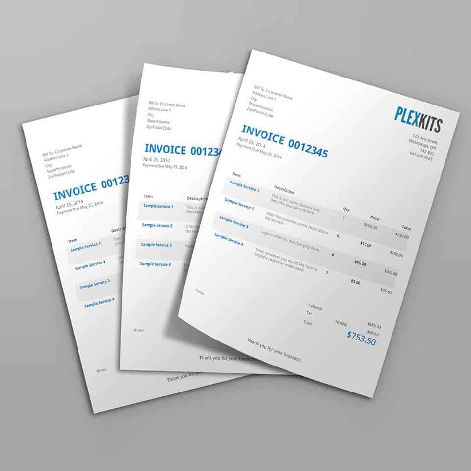 Free Invoice Template Microsoft Excel