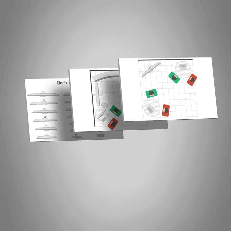 Tradeshow Booth Layout Template Create Booth Mockups In PPT