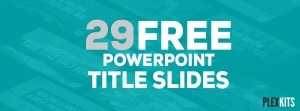 29 free PowerPoint Title Slides