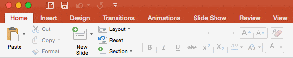 Selecting Morph from the transition menu in PowerPoint