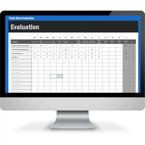 Tradeshow Evaluation Template (Excel Template)