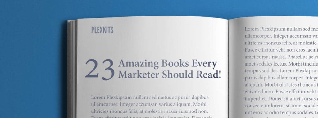 23 Amazing Books Every Marketer Should Read - Book Mockup