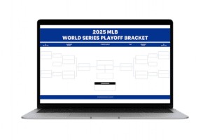 2025 MLB World Series Playoff Bracket Google Sheets & Excel