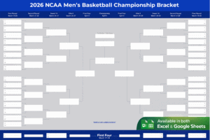 2026 ncaa men's basketball championship bracket image