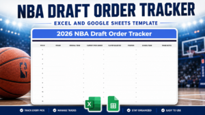 2026 nba draft order tracker template