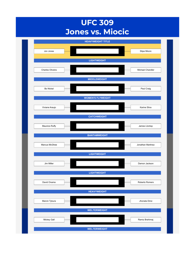 ufc 309 bracket jones vs miocic excel google sheets feature
