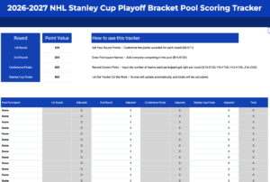 2026 2027 nhl pool
