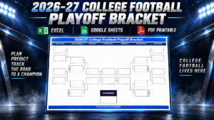 2026 27 college football bracket